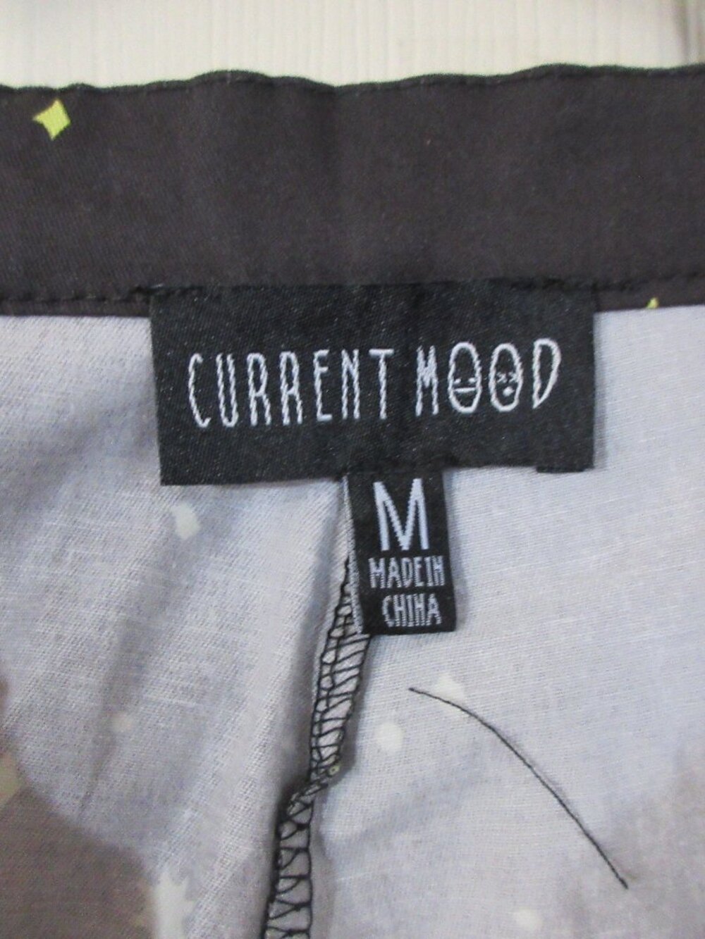 Current Mood Alien Print woven pants Size M jrs - Picture 10 of 16